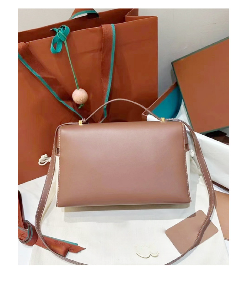 Borsa a tracolla originale, cerniera in pelle, pelle in microfibra, fibbia obliqua dorata_voghion.com